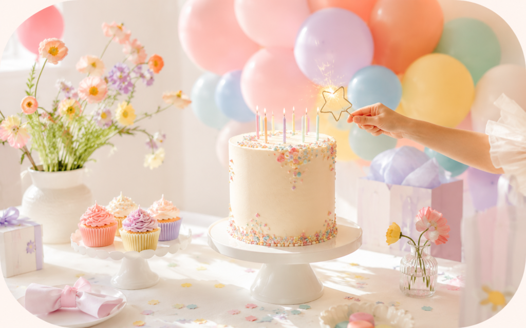 Featured Happily Ever Studio celebration design