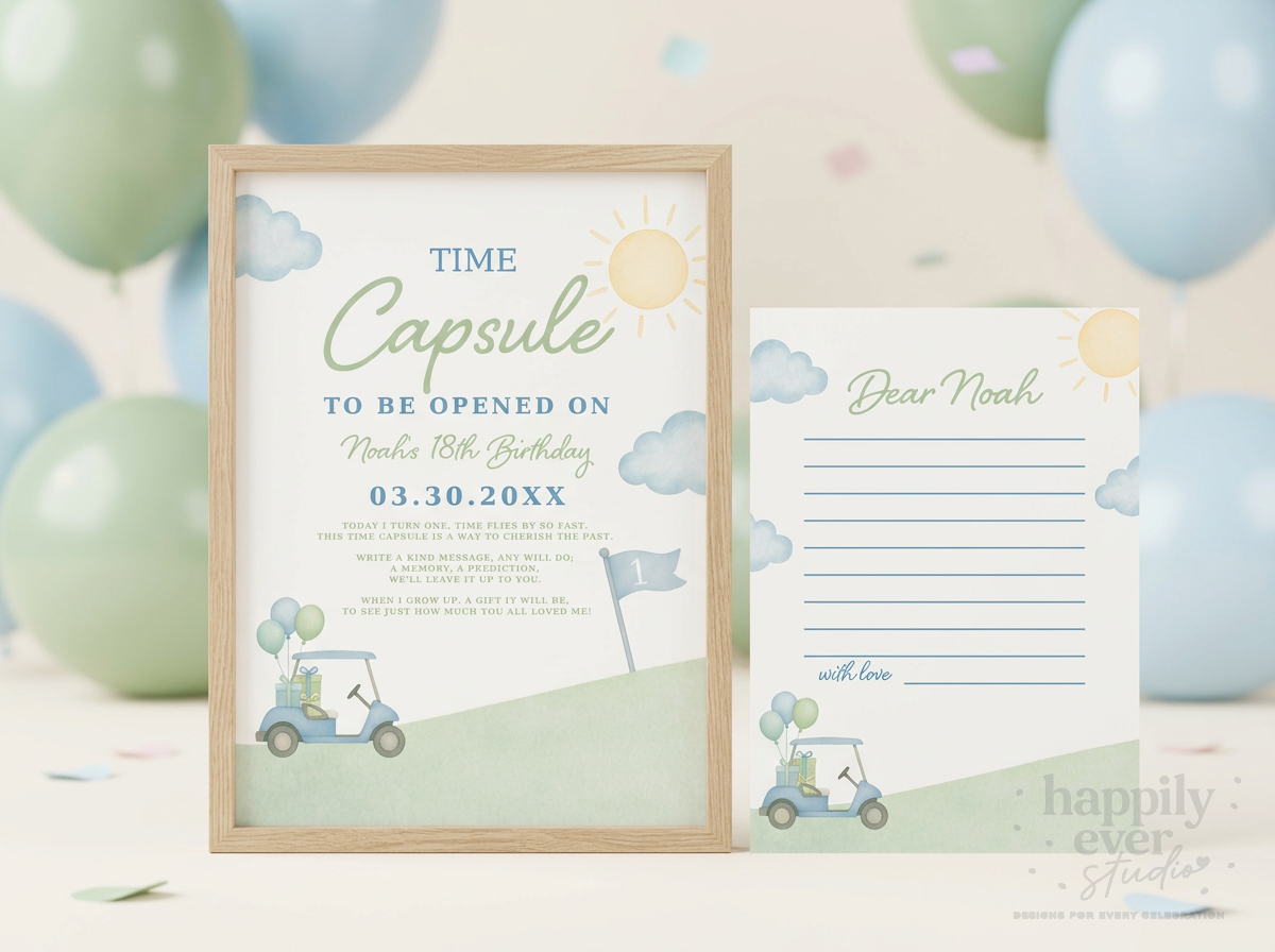 Hole in One Time Capsule Set