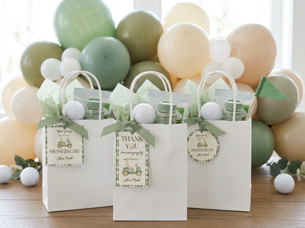 Hole In One Thank You & Favor Tags